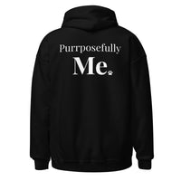 Purrposefully Me Hoodie Back Cat Lover Hoodie